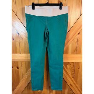 Old Navy maternity super skinny green jeans size 12